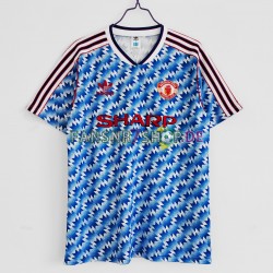 Manchester United fußball trikot 1992 Herren Heim Retro Kurzarm