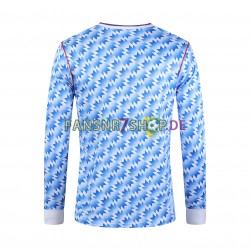 Manchester United fußball trikot 1992 Herren Heim Retro Langarm