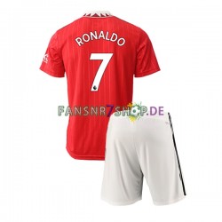 Manchester United fußball trikot Ronaldo 7 Kinder Heim 2022-2023 Kurzarm