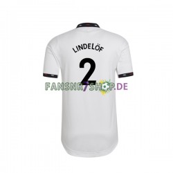 Manchester United fußball trikot Victor Lindelof 2 Herren Auswärts 2022-2023 Kurzarm