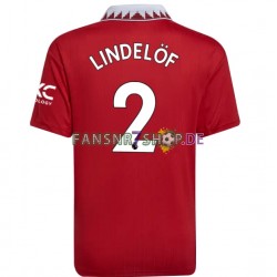Manchester United fußball trikot Victor Lindelof 2 Herren Heim 2022-2023 Kurzarm