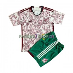Mexiko fußball trikot WM 2022 Kinder Auswärts Kurzarm