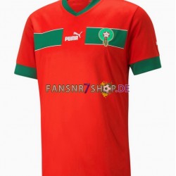 Marokko fußball trikot WM 2022 Herren Heim Kurzarm
