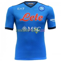 SSC Neaples fußball trikot Herren Heim 2021-2022 Kurzarm