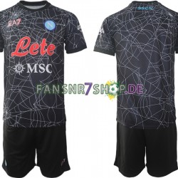 SSC Neaples fußball trikot Special Kinder Heim 2021-2022 Kurzarm