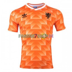 Niederlande fußball trikot 1988 Herren Heim Retro Kurzarm