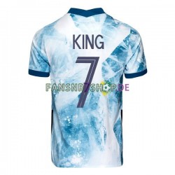 Norwegen fußball trikot Joshua King 7 2020-2021 Herren Auswärts Kurzarm