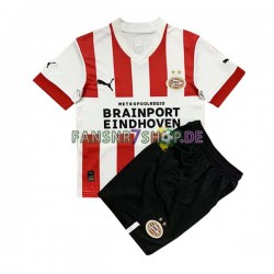 PSV Eindhoven fußball trikot Kinder Heim 2022-2023 Kurzarm