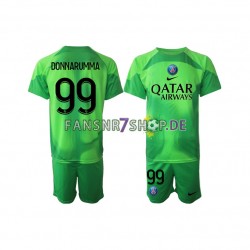Paris Saint-Germain fußball trikot Donnarumma 99 Torhüter Kinder Heim 2022-2023 Kurzarm