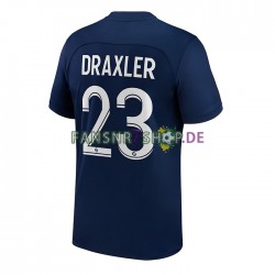 Paris Saint-Germain fußball trikot Draxler 23 Herren Heim 2022-2023 Kurzarm