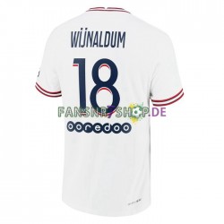 Paris Saint-Germain fußball trikot Georginio Wijnaldum 18 Herren Viertes 2021-2022 Kurzarm