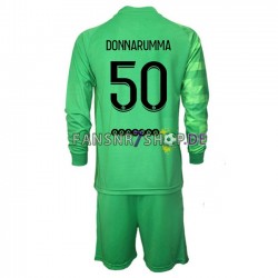 Paris Saint-Germain fußball trikot Gianluigi Donnarumma 50 Torhüter Kinder Ausweich 2021-2022 Langarm