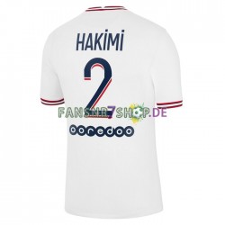 Paris Saint-Germain fußball trikot Hakimi 2 Herren Viertes 2021-2022 Kurzarm