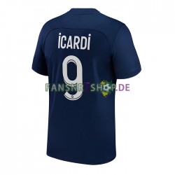 Paris Saint-Germain fußball trikot Icardi 9 Herren Heim 2022-2023 Kurzarm