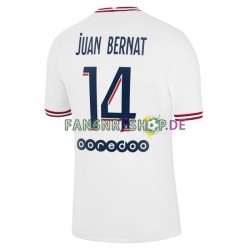 Paris Saint-Germain fußball trikot Juan Bernat 14 Herren Viertes 2021-2022 Kurzarm