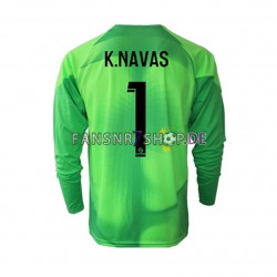 Paris Saint-Germain fußball trikot Keylor Navas 1 Torhüter Herren Heim 2022-2023 Langarm