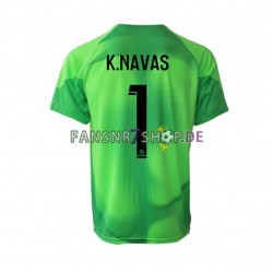 Paris Saint-Germain fußball trikot Keylor Navas 1 Torhüter Herren Heim 2022-2023 Kurzarm