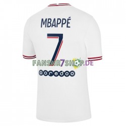 Paris Saint-Germain fußball trikot Mbappé Kylian 7 Herren Viertes 2021-2022 Kurzarm