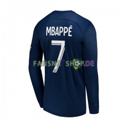 Paris Saint-Germain fußball trikot Mbappé 7 Herren Heim 2022-2023 Langarm