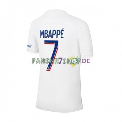 Paris Saint-Germain fußball trikot Mbappé 7 Herren Ausweich 2022-2023 Kurzarm