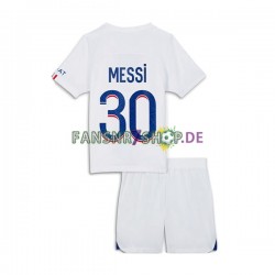 Paris Saint-Germain fußball trikot Messi 30 Kinder Ausweich 2022-2023 Kurzarm