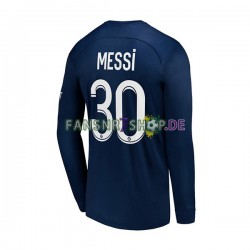 Paris Saint-Germain fußball trikot Messi 30 Herren Heim 2022-2023 Langarm