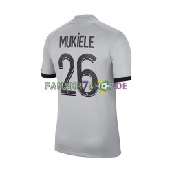 Paris Saint-Germain fußball trikot Mukiele 26 Herren Auswärts 2022-2023 Kurzarm