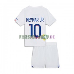 Paris Saint-Germain fußball trikot Neymar Jr 10 Kinder Ausweich 2022-2023 Kurzarm