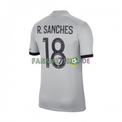 Paris Saint-Germain fußball trikot R.Sanches 18 Herren Auswärts 2022-2023 Kurzarm