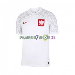 Polen fußball trikot WM 2022 Herren Heim Kurzarm