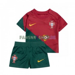 Portugal fußball trikot WM 2022 Kinder Heim Kurzarm