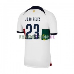 Portugal fußball trikot WM 2022 Joao Felix 23 Herren Auswärts Kurzarm