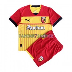 RC Lens fußball trikot Kinder Heim 2022-2023 Kurzarm