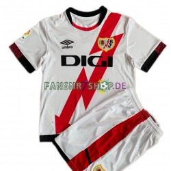 Rayo Vallecano fußball trikot Kinder Heim 2021-2022 Kurzarm