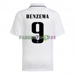 Real Madrid fußball trikot Benzema 9 Herren Heim 2022-2023 Kurzarm