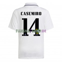 Real Madrid fußball trikot Casemiro 14 Herren Heim 2022-2023 Kurzarm