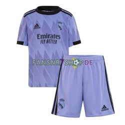 Real Madrid fußball trikot Kinder Auswärts 2022-2023 Kurzarm