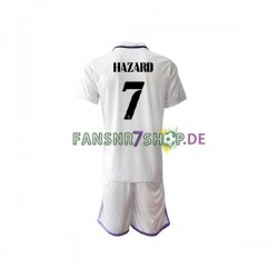 Real Madrid fußball trikot Eden Hazard 7 Kinder Heim 2022-2023 Kurzarm