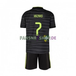 Real Madrid fußball trikot Eden Hazard 7 Kinder Ausweich 2022-2023 Kurzarm