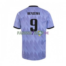 Real Madrid fußball trikot Karim Benzema 9 Herren Auswärts 2022-2023 Kurzarm