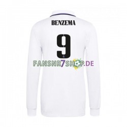 Real Madrid fußball trikot Karim Benzema 9 Herren Heim 2022-2023 Langarm