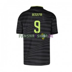 Real Madrid fußball trikot Karim Benzema 9 Herren Ausweich 2022-2023 Kurzarm