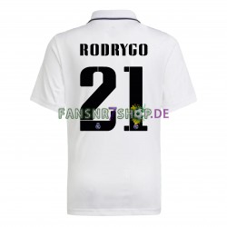 Real Madrid fußball trikot Rodrygo 21 Herren Heim 2022-2023 Kurzarm
