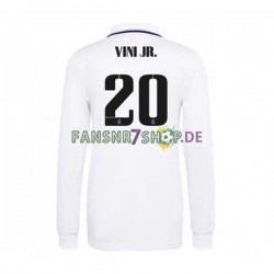 Real Madrid fußball trikot Vinicius Junior 20 Herren Heim 2022-2023 Langarm