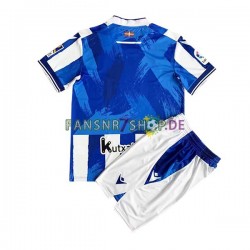 Real Sociedad fußball trikot Kinder Heim 2022-2023 Kurzarm
