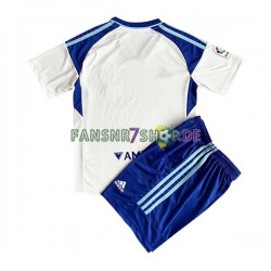 Real Zaragoza fußball trikot Kinder Heim 2022-2023 Kurzarm