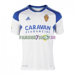 Real Zaragoza fußball trikot Herren Heim 2022-2023 Kurzarm
