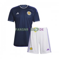 Schottland fußball trikot Kinder Heim 2022-2023 Kurzarm