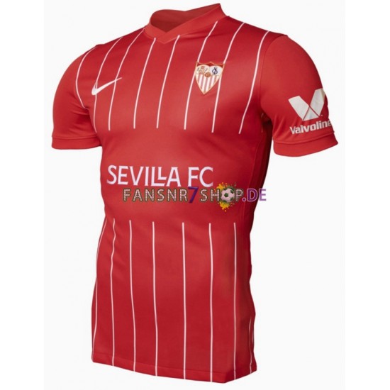 fußball trikot Sevilla FC Herren Auswärts 2021-2022 Kurzarm