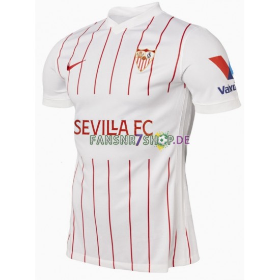 fußball trikot Sevilla FC Herren Heim 2021-2022 Kurzarm